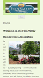 Mobile Screenshot of fernvalleyhoa.com